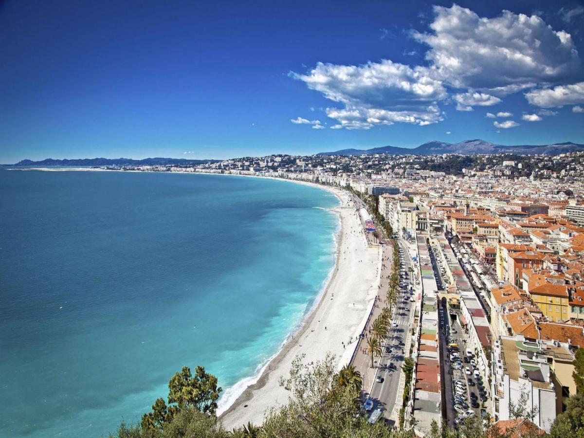 Aparthotel Riviera Superbe Studio Terrasse 100M Promenade Des Anglais Carre D'Or Terrasse Meyerbeer Nice Exteriör bild